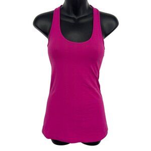 Lululemon Athletica Size 4 6 Racerback Tank Top Hot Pink Womens Athletic